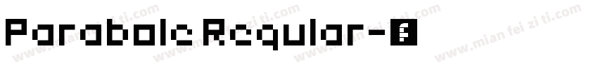Parabole Regular字体转换